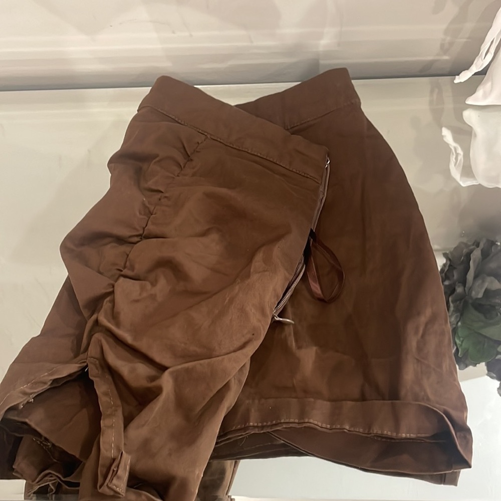Brown Ruffle Skort - Picture 3 of 3